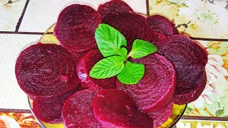 How to make beetroot recipes | طريقة سلق الشمندر الاحمر