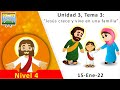 Nivel 4°, 3.3 "Jesús crece y vive en una familia" (15-Ene-21)