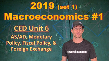 AP Macro 2019 FRQ Set 1 #1 Run-through