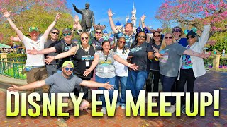 Electric Cars and Disneyland: Cars and Coffee at Rove, Level 2 Charging, and an EV Disney Day