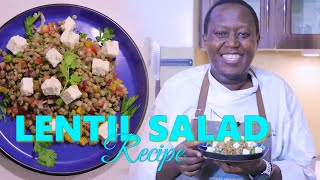 Making a Healthy Lentil Salad(The Perfect Vegan/Vegetarian Meal)