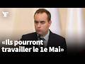 Les boulangers et fleuristes indépendants pourront ouvrir «ce 1er-Mai», annonce Sébastien Lecornu