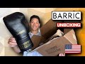 Unboxing barric vintage gold boxing gloves