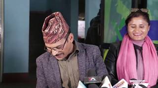 Kedar ghimire (magne budo) getting emotional after watching 'senti virus'....