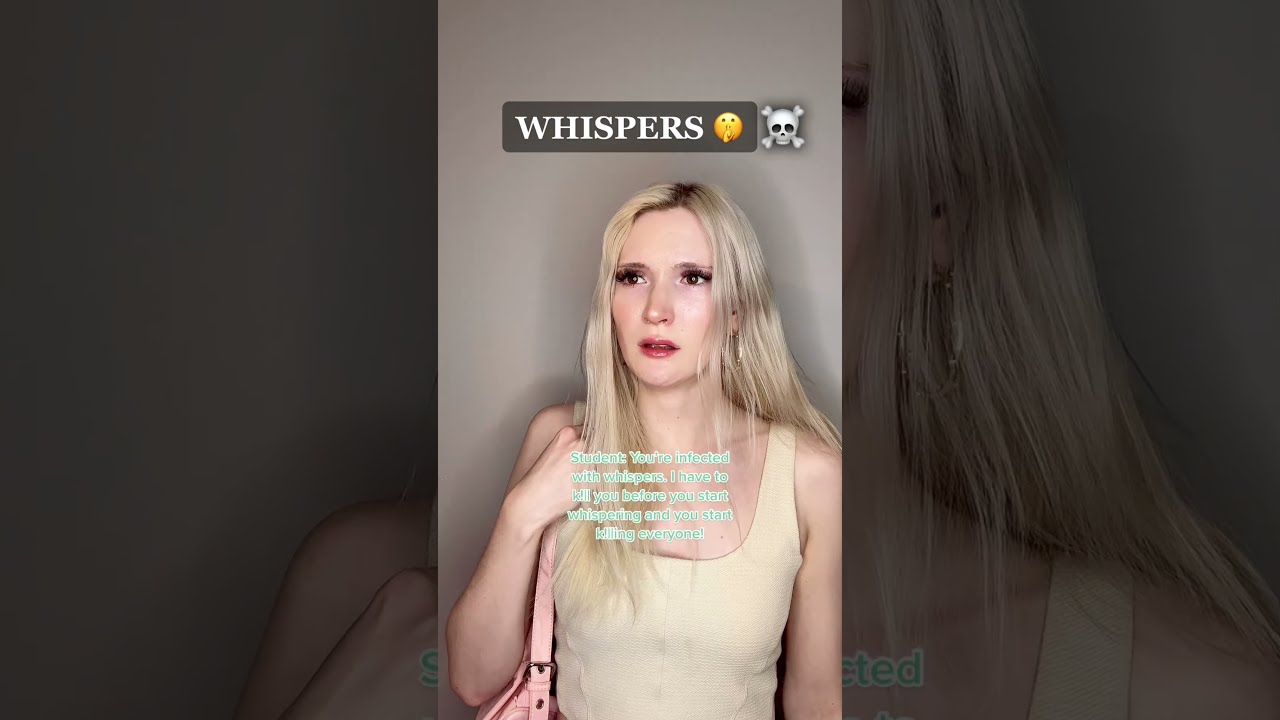 PART2 Pov You Live In A World Where Whispering Is Used To K 