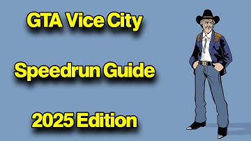 GTA Vice City Any% No SSU Speedrun Guide 2025