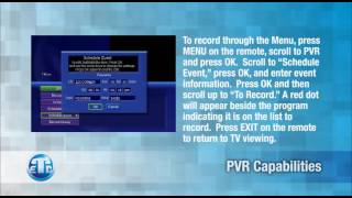 ETEX PVR How To Guide - PVR Capabilities
