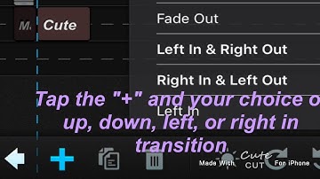 how to make text bounce in Cute Cut