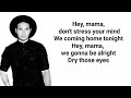 Jonas Blue – Mama (Lyrics)  ft. William Singe