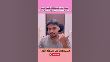 How AWS S3 Stores Your Files Full File Journey Explained in 60 Seconds