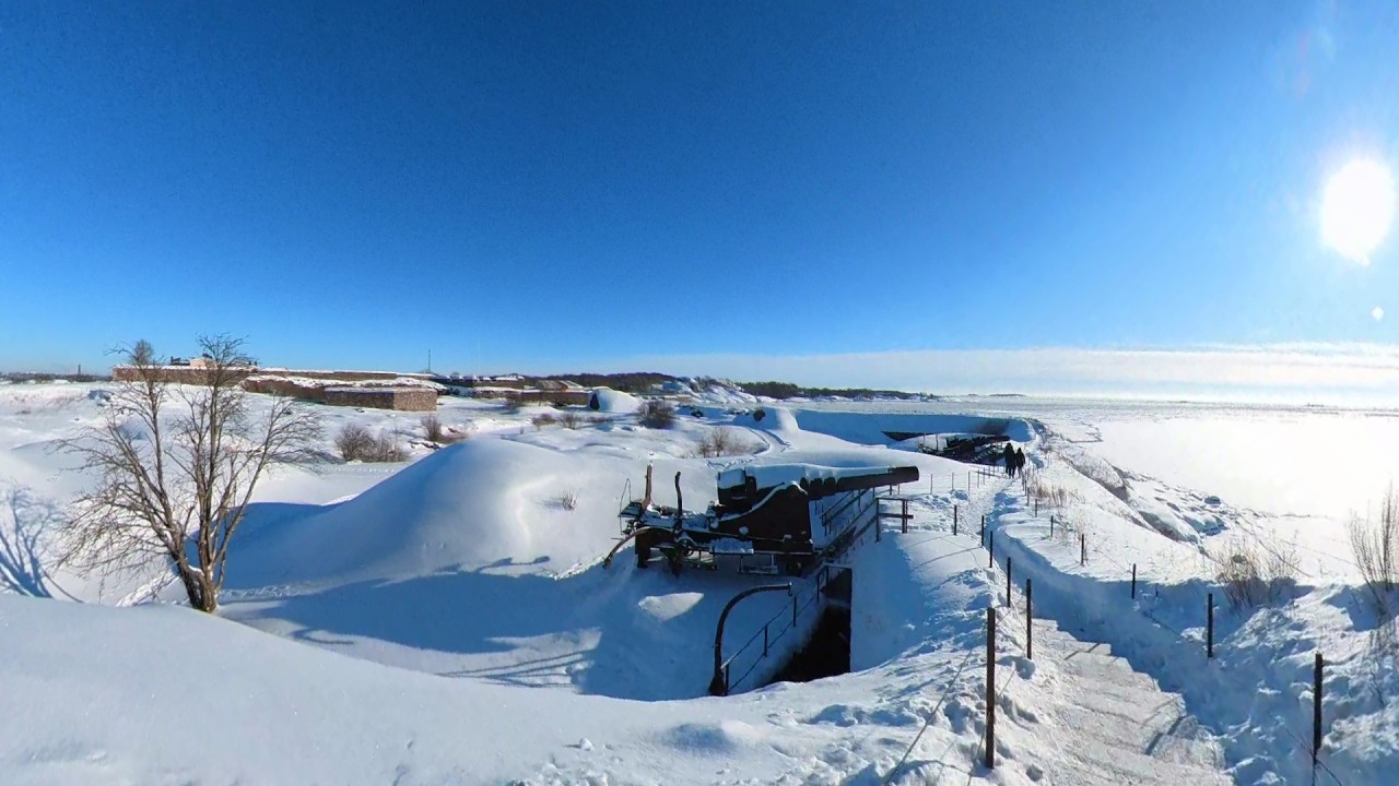 Suomenlinna Finnish Fortress in Winter Helsinki 2026