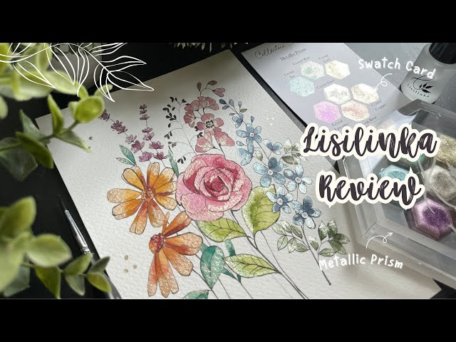 artistelsi using our @lisilinka.com watercolors to finish another spe