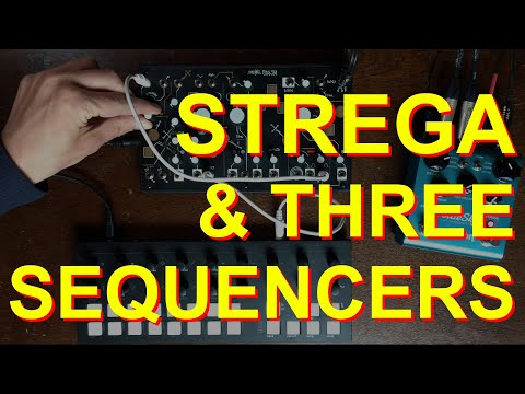 Strega & three sequencers [not talk]