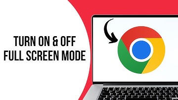 How to turn on or off full screen mode in the chrome web browser ?