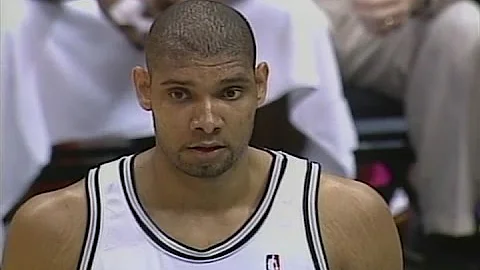 Tim Duncan Full Highlights vs Lakers 2001 WCF GM2 - 40 Pts, 15 Rebs, 4 Blks