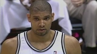 Tim Duncan Full Highlights vs Lakers 2001 WCF GM2 - 40 Pts, 15 Rebs, 4 Blks