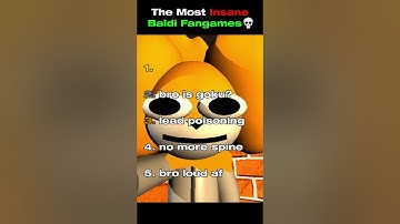The Most Insane Baldi Fangames 💀💀💀 #baldi #baldisbasicsmods