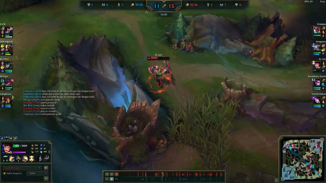 Garen vs Yashuo/Xayah D4