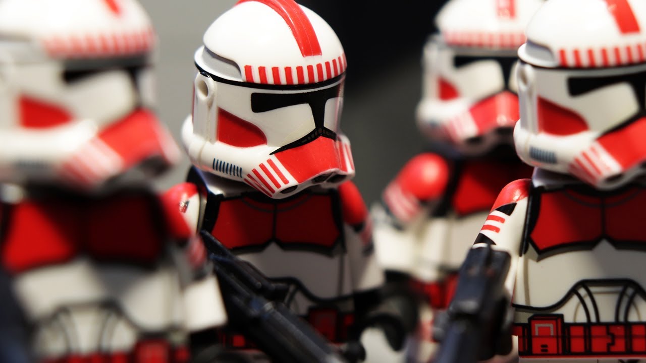 LEGO Star Wars Phase 2 Coruscant Guard / Shock Trooper Review Clone Army Customs YouTube