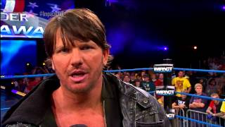 AJ Styles explains his side to the entire Wrestling World - August 29, 2013