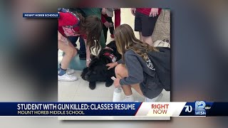 Mount Horeb Middle School students return to class after officers shot student with pellet gun