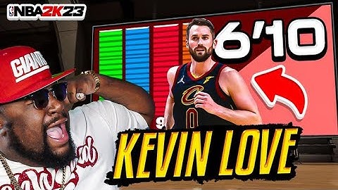 THIS Kevin Love "2WAY STRETCH FOUR" BUILD IS A GLITCHED IN NBA 2K23
