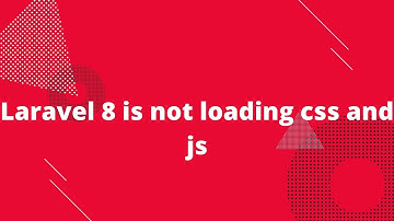 🚀 Fix Laravel 8 CSS & JS Not Loading Issue ⚡️ Quick & Easy Tutorial!