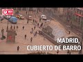 Madrid, cubierto de barro por la borrasca Celia
