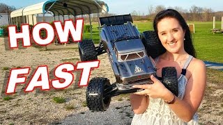 How Fast Is The Arrma OUTCAST 1/8 6S Stunt Truck 4WD RTR - TheRcSaylors