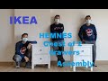 IKEA HEMNES Chest of 2 drawers Assembly