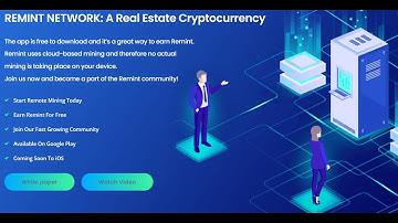 REMINT NETWORK: A Real Estate Cryptocurrency