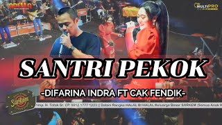 SANTRI PEKOK - DIFARINA INDRA FT FENDIK OM ADELLA LIVE IN SARKEM PEKALONGAN