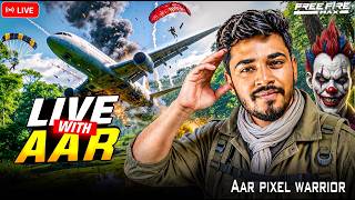 🔴FREE FIRE LIVE FACECAM AND REACT WITH AARPIXEL  GUILD TEST😎 screenshot 4