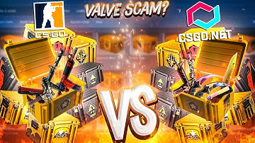 ABRI TODAS AS CAIXAS DA VALVE NO CSGO! *não é click bait* - VALVE vs CSGO.Net
