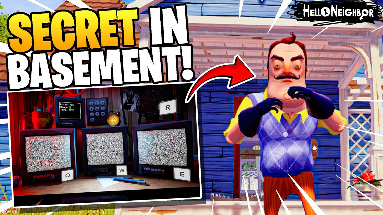 There's a FNAF MINIGAME in HIS BASEMENT! | Hello Neighbor - Vintage (Good Ending)