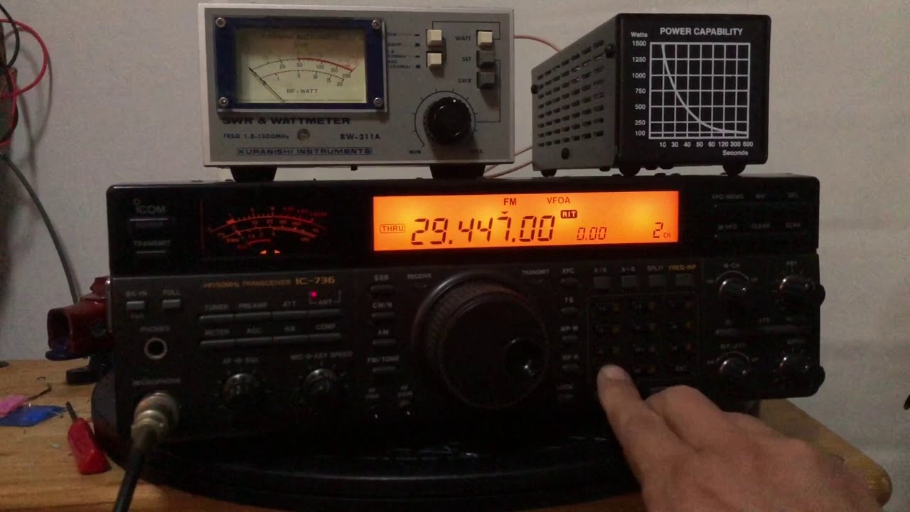 Icom IC-736 トランシーバー Icom IC-736 トランシーバー Icom IC-736 トランシーバー