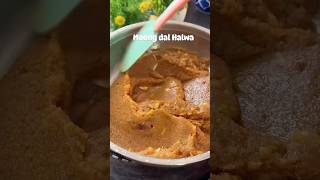 Moong daal halwa❤️#qafirana #food #shorts