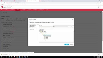 Apex Central Policy Import