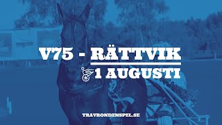 V75 Tips - Rättvik - 1 augusti 2020