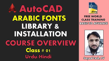 How to install fonts in autocad - Arabic fonts library for you