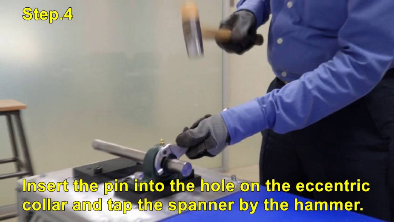 NTN Eccentric locking collar type bearing unit Mounting/E YouTube