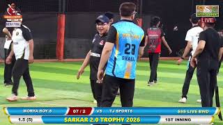 TJ SPORTS V/S MORYA BOY`S II MEGA FINAL