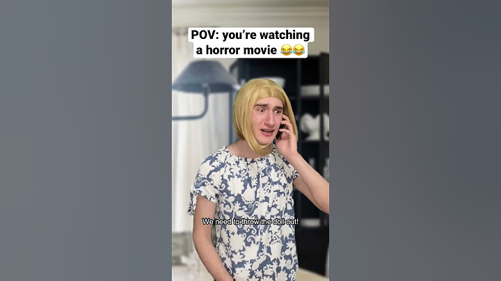 Horror movie trailers be like #shorts #funny #comedy