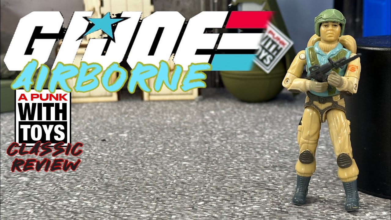 G.I .Joe Profile: AIRBORNE! 1983 G.I. Joe action figure