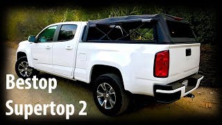 Bestop Supertop 2 review and install  Removable truck bed topper