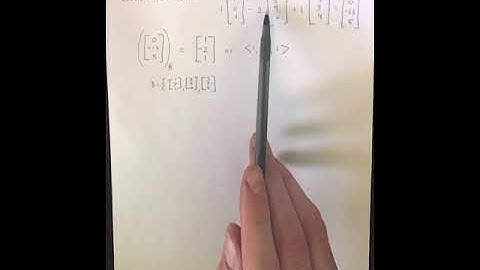 Linear Algebra - 4.4 Coordinate vectors relative to standard basis