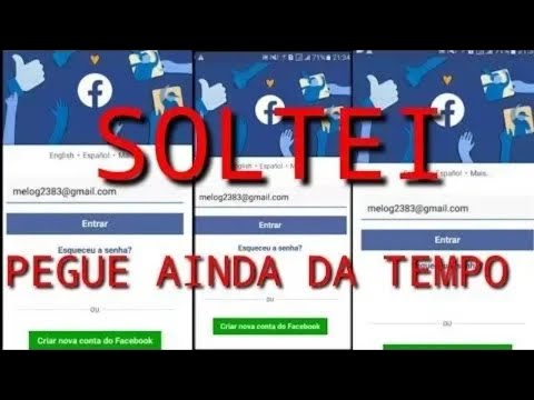 e mail e a senha de conta de free fire do Facebook gemada