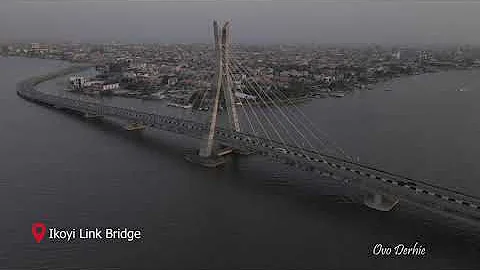 LAGOS, NIGERIA. AMAZING 4K AERIAL FOOTAGE OF LAGOS.