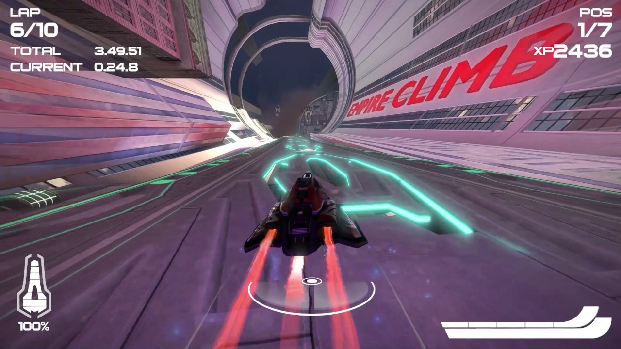 Wipeout Omega Collection - A+ Challenge on Empire Climb (World Record)