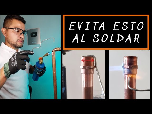 Soldar cobre/Soldering copper pipes (Bricocrack) 